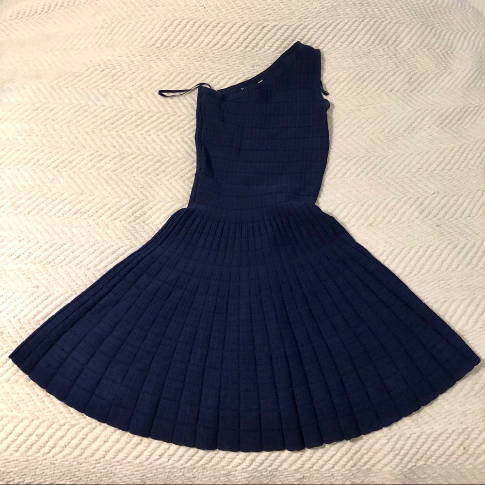 Michael Kors fit and flare Navy blue Dress